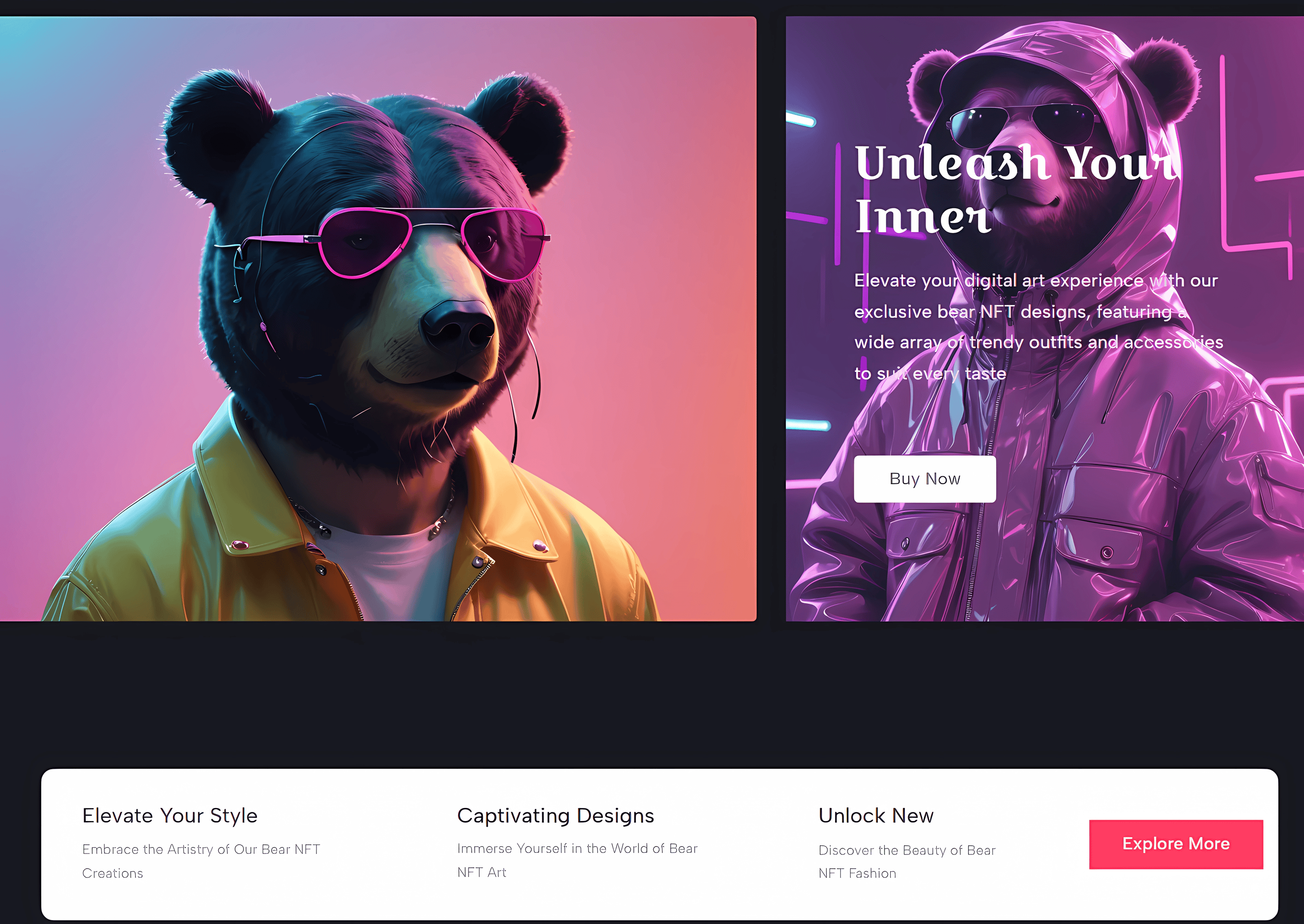 Website of BearFashion