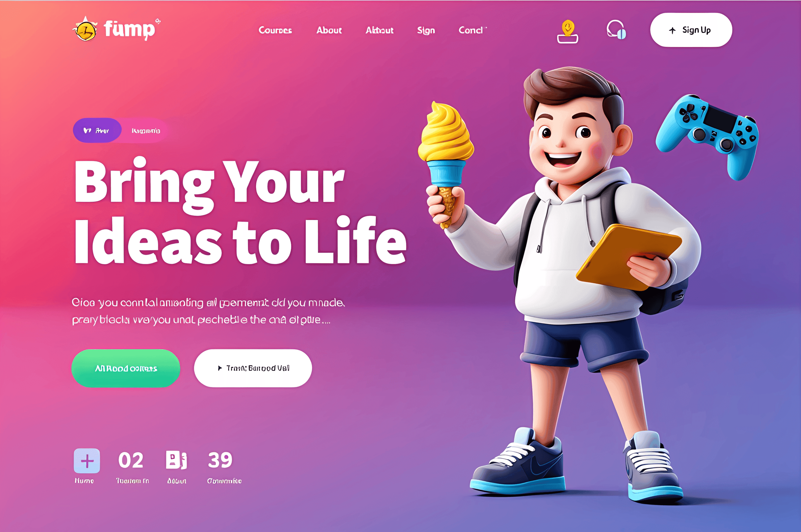 Portfolio website images 